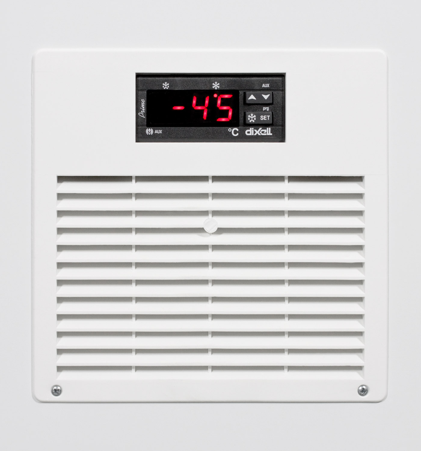 Commercial -45 C capable chest freezer with digital thermostat and 4.8 cu.ft. capacity